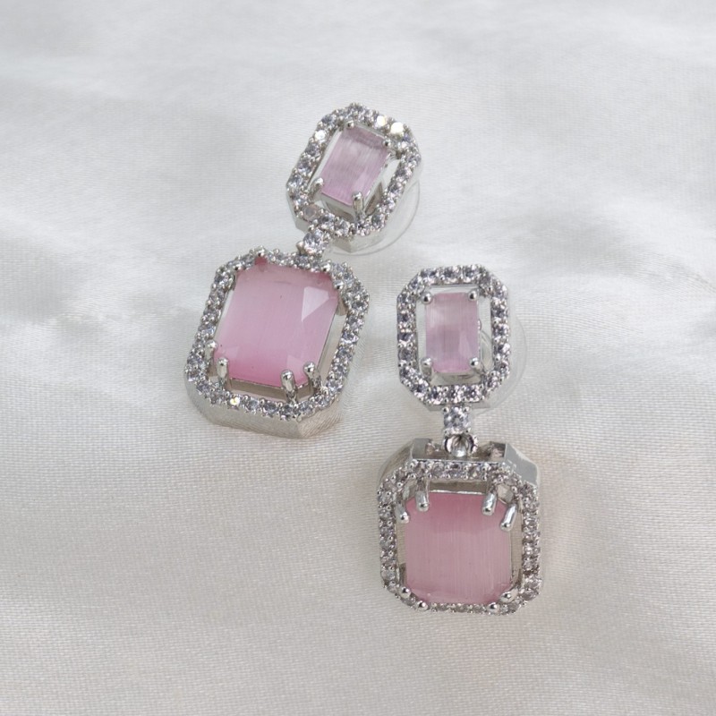 American Diamond Baby Pink Tops 