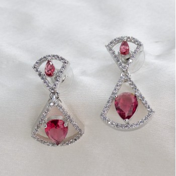 Premium Red American Diamond Tops