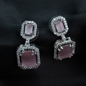 American Diamond Baby Pink Tops 