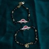 Gold car cute pink color Bracelet KBLT-0731 (1-3 yrs)