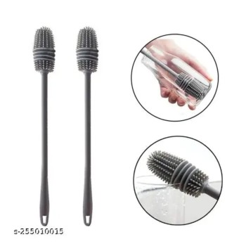 Bottle cleaning brush with long handle 