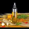 Transparent Plastic Oil Dispenser Bottle for kitchen