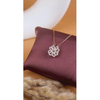 Magnetic heart shaped pendent for girls and women's 