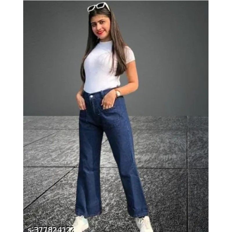 Denim Front Pocket Jeans – Stylish, Functional & Comfortable