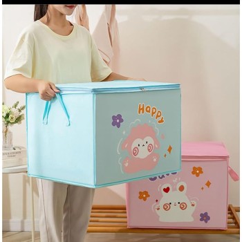 Non-Woven Fabric Moroccan Print Storage Bags – Stylish and Space-Saving