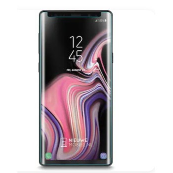 uv glass screen protector for samsung note 9 , Curved UV tempered glass with UV Light