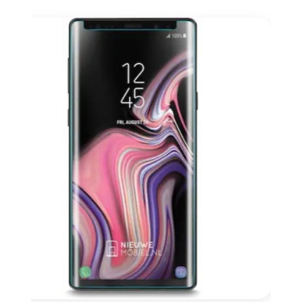 uv glass screen protector for samsung note 9 , Curved UV tempered glass with UV Light