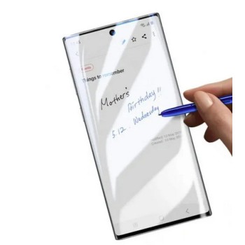screen protecting glass for samsung galaxy note 20 ultra, uv light glass protector edge to edge full screen coverage