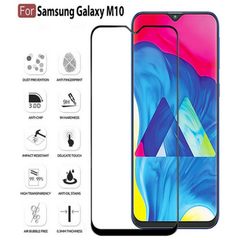Samsung Galaxy M10 D+ Tempered Glass