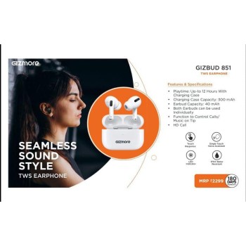 GIZMORE 851 TWS EARPHONE