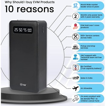 EVM Power Bank 30000MAH P0100