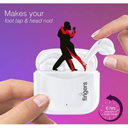 FINGERS GO TANGO WHITE COLOUR