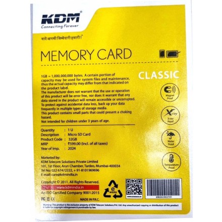 32 gb memory card kdm for use  smartphone and camera music player