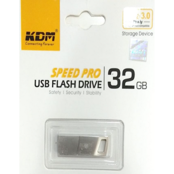 KDM 32 GB USB Pen Drive with Metal Body - Silver