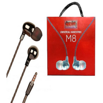 KDM M8 Wired In Ear Earphone with Mic