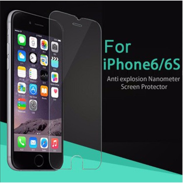 Tempered Glass Full Covered Screen protector high quality  for Iphone 6G 