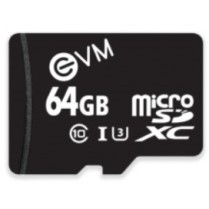 64GB MICRO SD CLASS 10 (MEMORY CARD) EVM ELITE