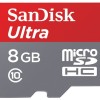 Sandisk Ultra microSD 8GB Class 10 Memory Card 