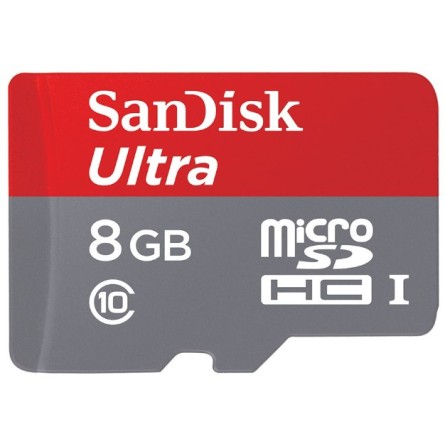 Sandisk Ultra microSD 8GB Class 10 Memory Card 