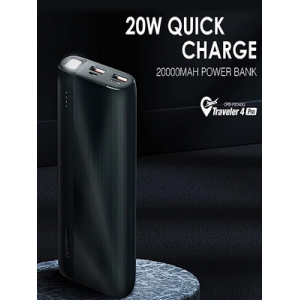 Oraimo 20000mAh Power Bank with 20W Fast C charging