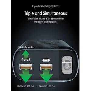 Oraimo 20000mAh Power Bank with 20W Fast C charging