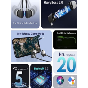 Oraimo OEB-E50D Necklace 4 Wireless Neckband.