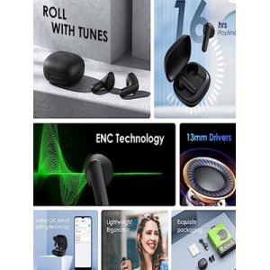 Oraimo Rock Truly Wireless Earbuds Half in Ear Bluetooth Earbuds