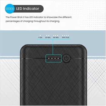 PORTRONICS 10K MAH POWER BANK BRICK  2