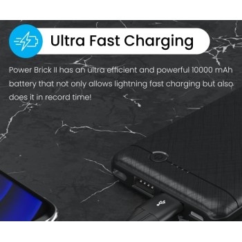 PORTRONICS 10K MAH POWER BANK BRICK  2