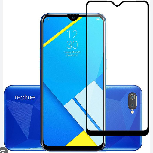 Tempered Glass Screen Protector high quality transparent for realme C2 D+