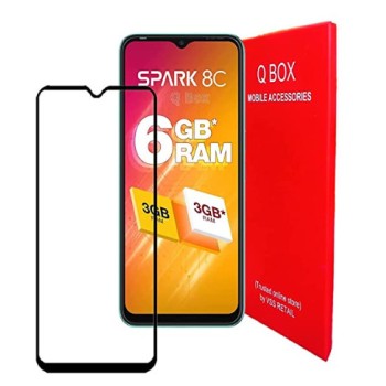 TECNO SPARK 8C HD D+ SCREEN PROTECTOR GLASS