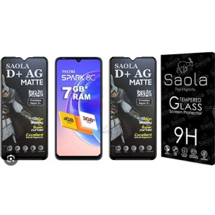 TECNO SPARK 8C HD D+ SCREEN PROTECTOR GLASS