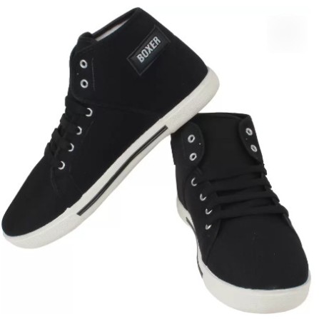 Boxer-303 Casuals for Men (Black)