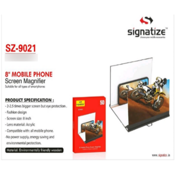 SINGATIZE- 9022 8'' MOBILE PHONE SCREEN MAGNIFIER