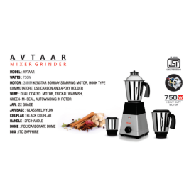 AVTAAR MIXER GRINDER 750W 
