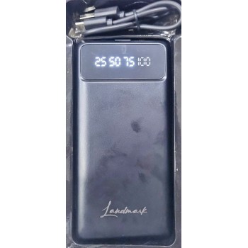 landmark 10000 mah powerbank with 5in1 connector |fast charging power bank with mobile holder