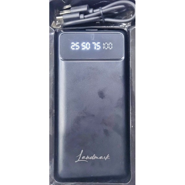 landmark 10000 mah powerbank with 5in1 connector |fast charging power bank with mobile holder