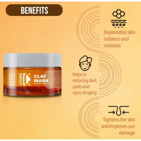 VLCC Vitamin C Clay Mask (100 gms)