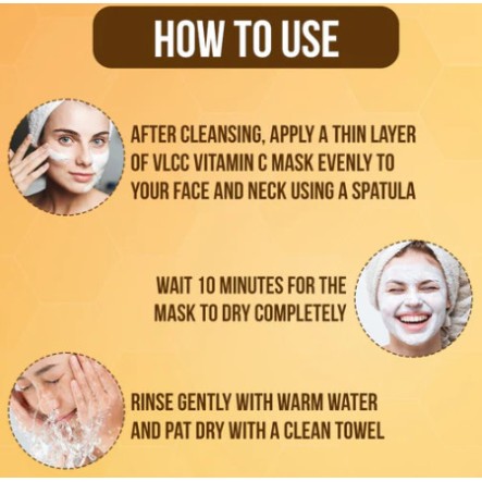 VLCC Vitamin C Clay Mask (100 gms)