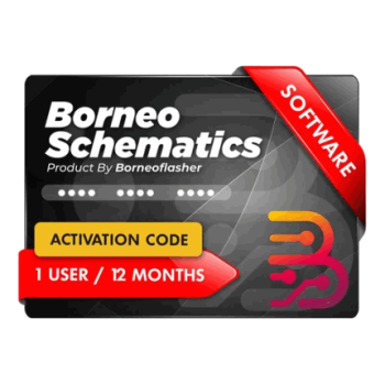 Borneo Schematic and Hardware Solution 6 month activation 12 month activation borneo diagrame tool single pc 1 user