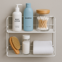 BATHROOM SHELVES