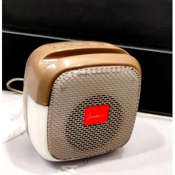 landmark disco Bluetooth porteble mini speaker basic sound HD sound LM-BS116 playtime 6HOUR high-quality 