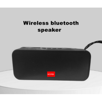 MORBI wireless Portable Bluetooth speaker with mobile holder up to 8H PLAY TIME, wireless, memory card, FM Radio SUPPORTED for party, yoga SP-545
