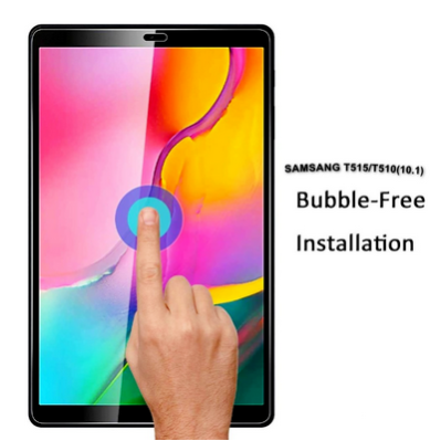 TKGLUE tempered glass screen protector premium glass 0.3mm 2.5D ARC TAB glass for Samsung T515/T510 (10.1) INCE TEBLET SCREEN GUARD   