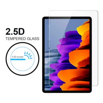 TKGLUE Tempered Glass Screen Protector HD clarity Shield Tempered Glass compatible with Samsung Galaxy Tab S7 3.0mm 2.5D Tempered Glass