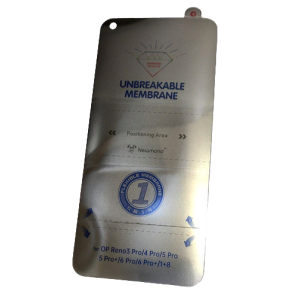 Privacy Membrane screen guard diamond quality unbreakable flexible membrane compatible with oppo Reno 5 pro