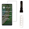 Tempered Glass UV Glass PK CREATIVE  Screen Protector Full Adhesive Curved Glass Protector compatible with Motorola Edge 40 moto EDGE 40NEO MOTO MOTO