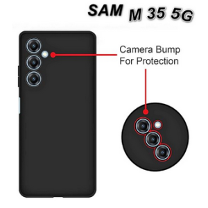 phone protector case cover Soft Silicone rubber Slim Back Case Cover for Samsung Galaxy M35 5G high-quality 