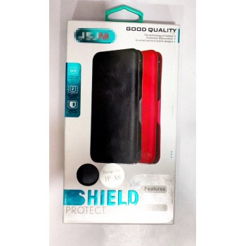 magazine leather flip cover case compatible apple iPhone xs and x mobile protector shield protector .