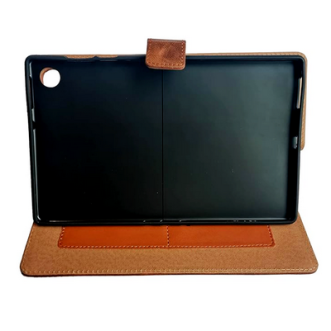 Flip Cover Case leather case Back Card Slots Stand for Samsung Galaxy Tab A 10.1 INCHE COMPATIBLE WITH SM-T510/SM-T515 Leather Light Brown